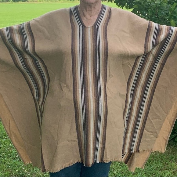 Nili Lotan wool blend poncho sweater one size New With Tags - Picture 4 of 16